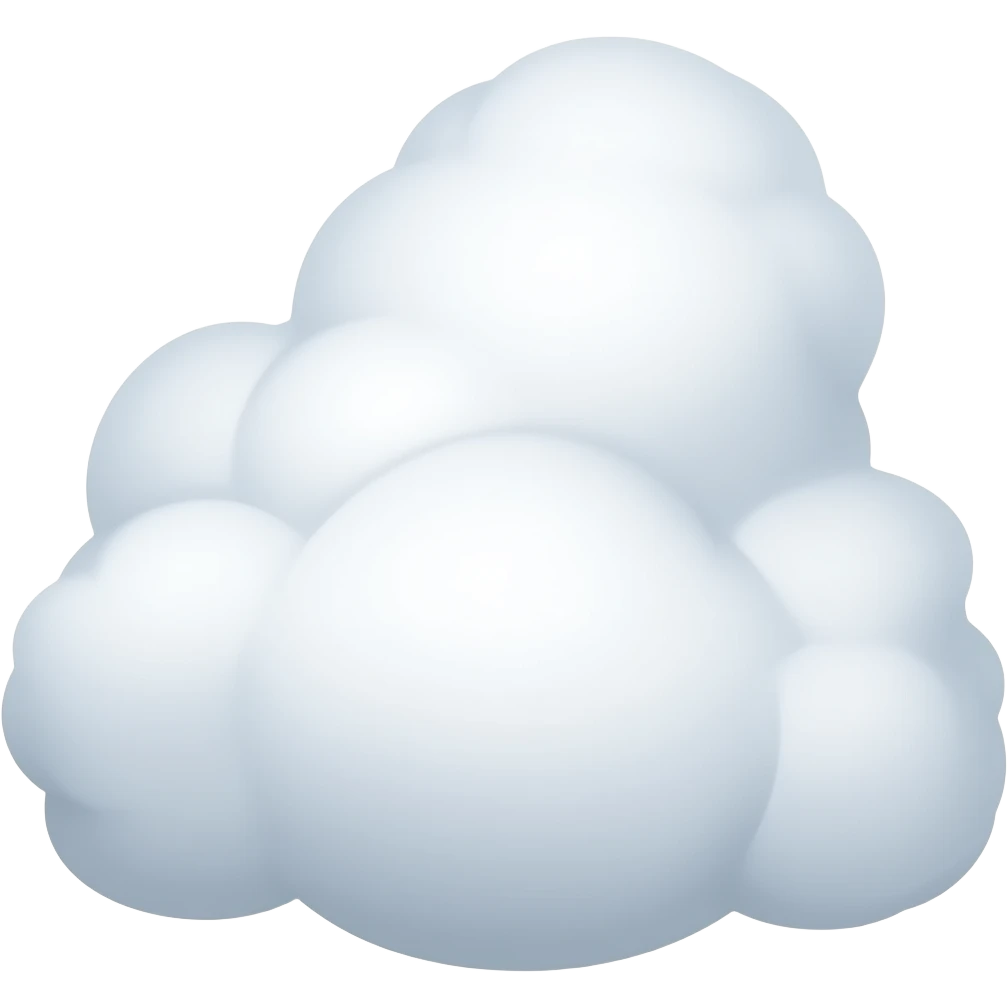 cloud emoji