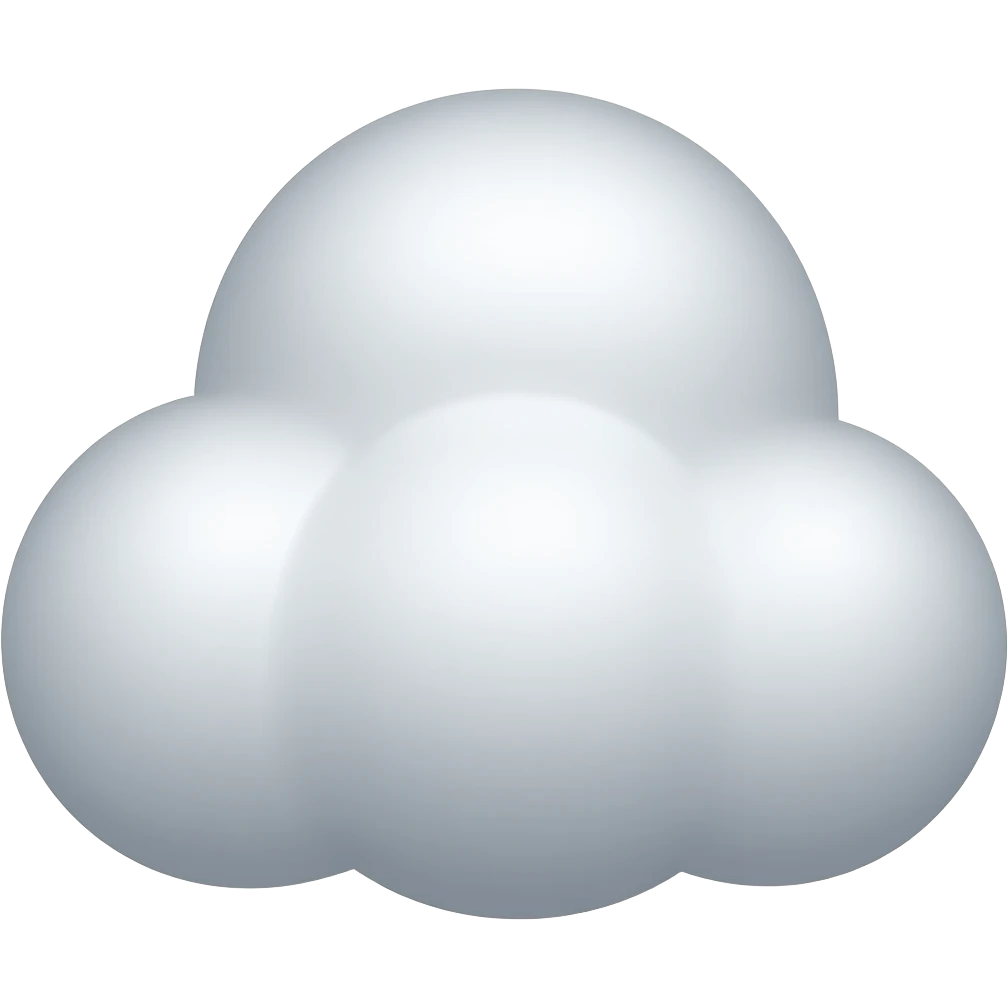GRAY CLOUD emoji
