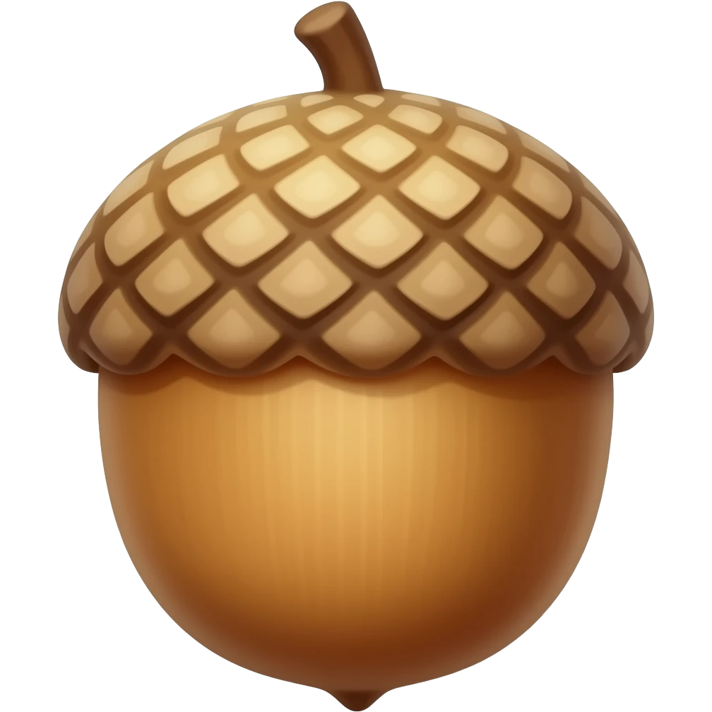Acorn emoji