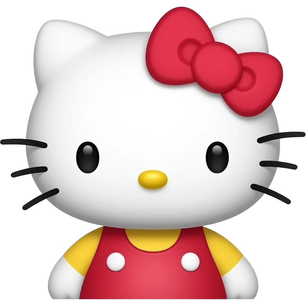 Hello kitty emoji