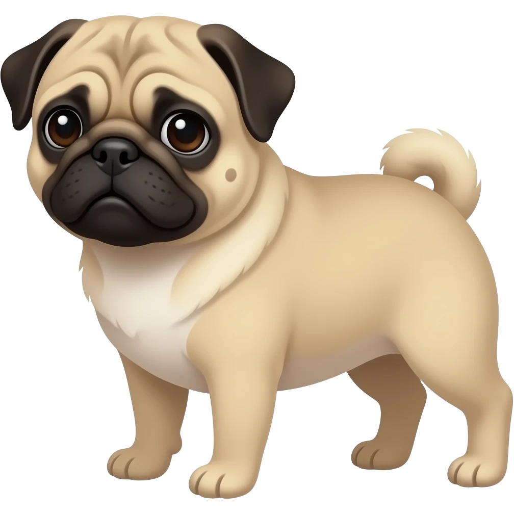 Pug emoji