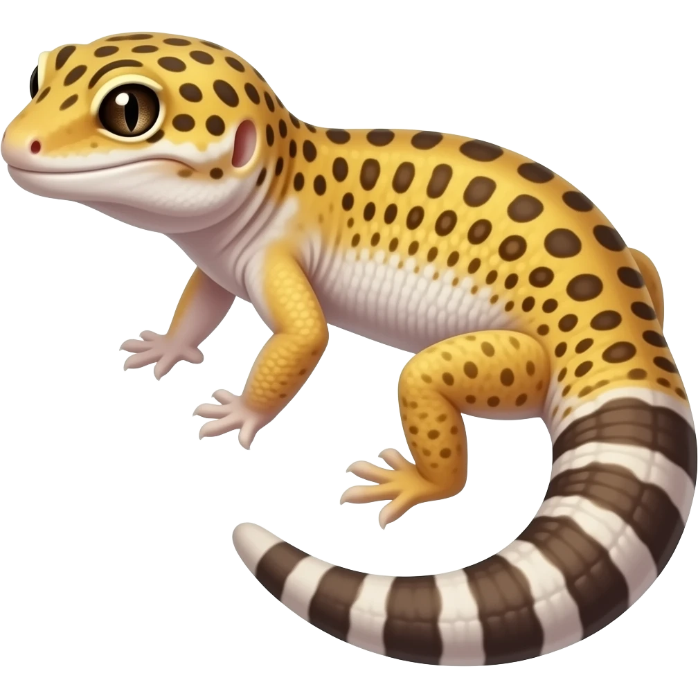 Leopard gecko emoji