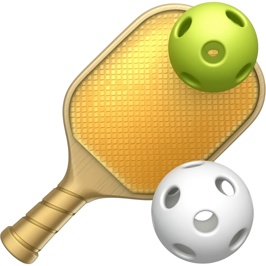 Pickelball icon emoji