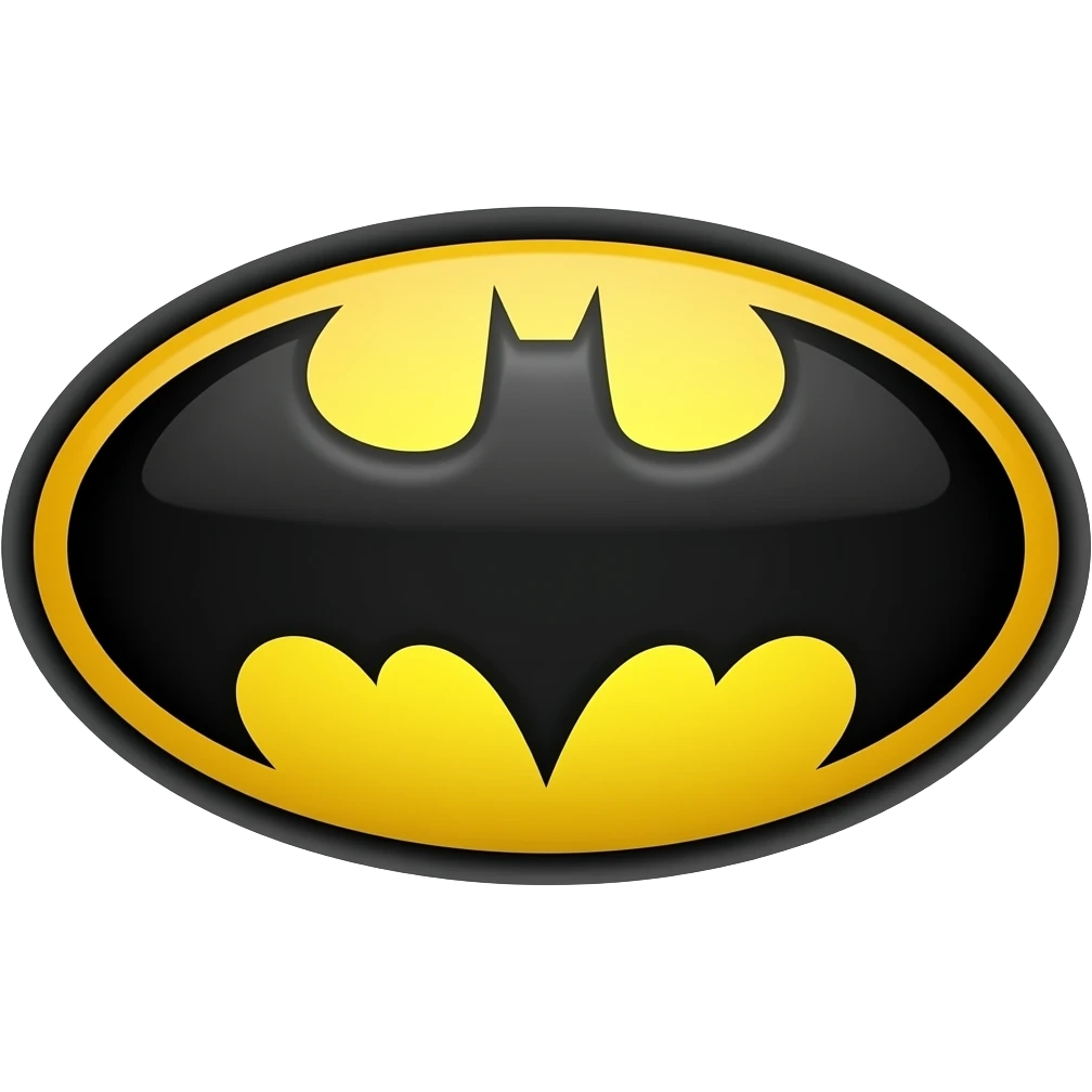 Batman darkknight logo emoji
