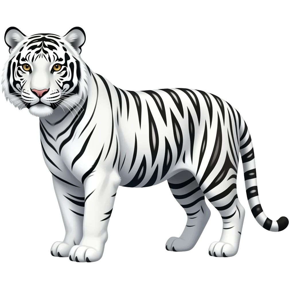 🐅in white emoji