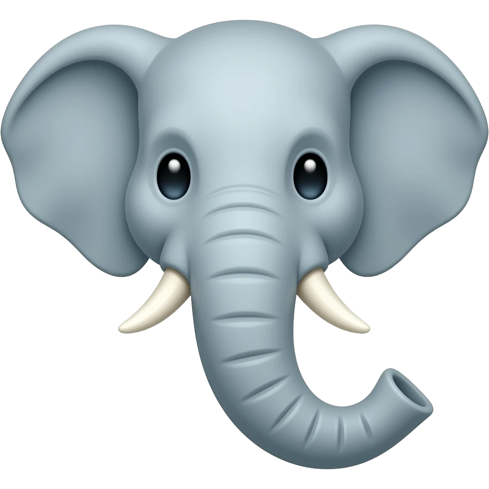 Elephant face emoji