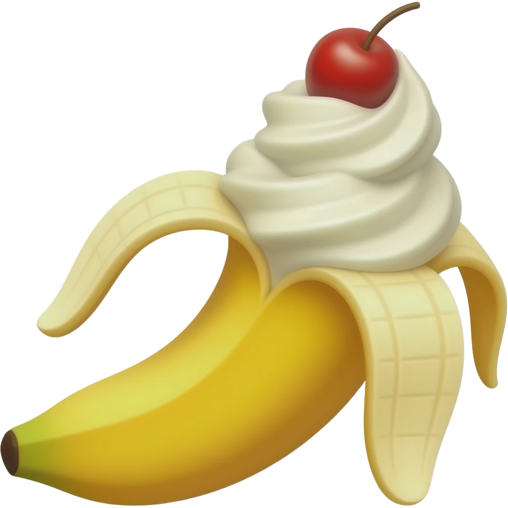BANANA SPLIT emoji