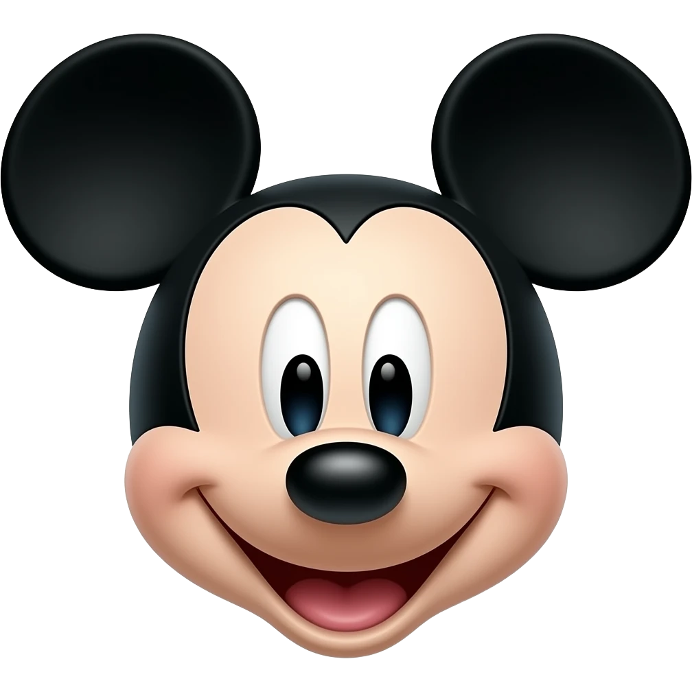 Mickey Mouse emoji