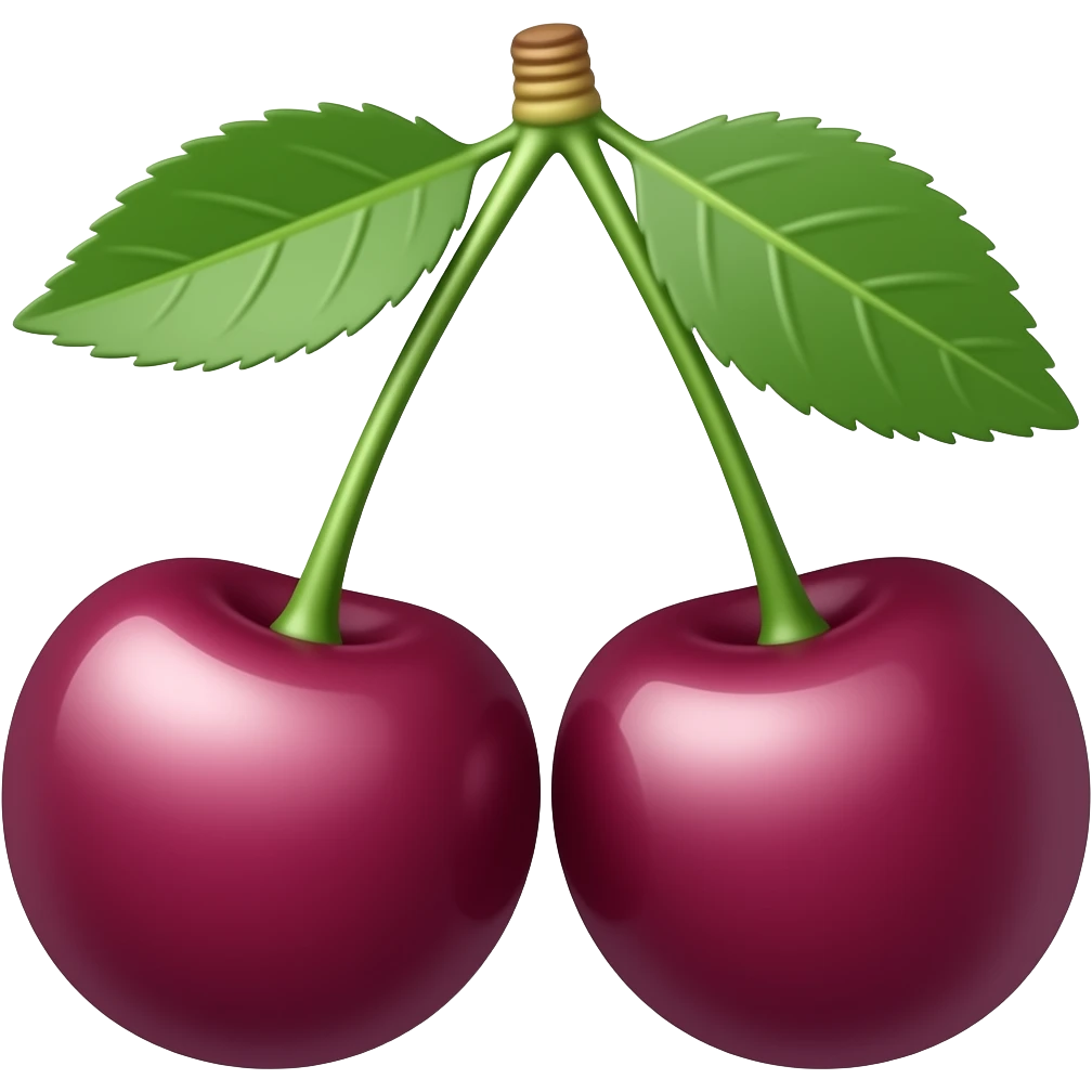 Purple Cherry emoji