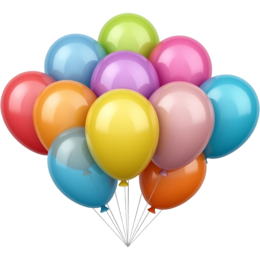 balloons emoji