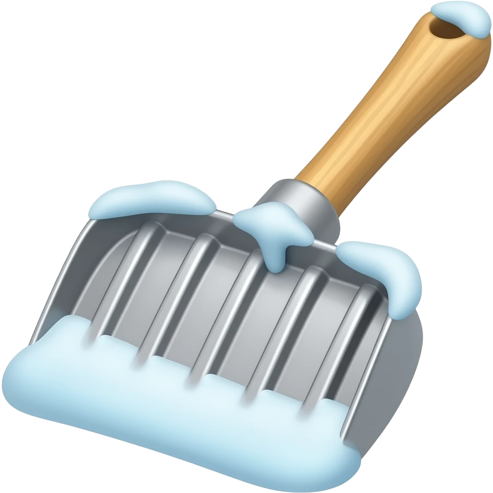 snow scraper emoji