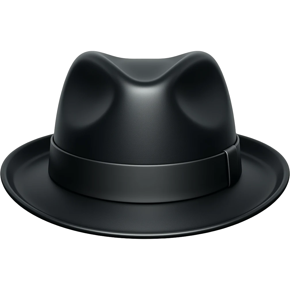 agent hat emoji