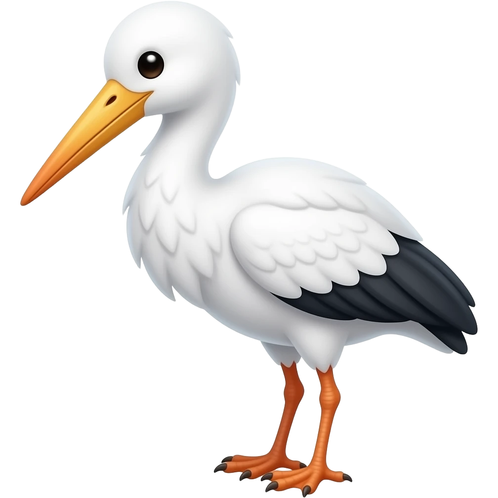 cigogne calin emoji