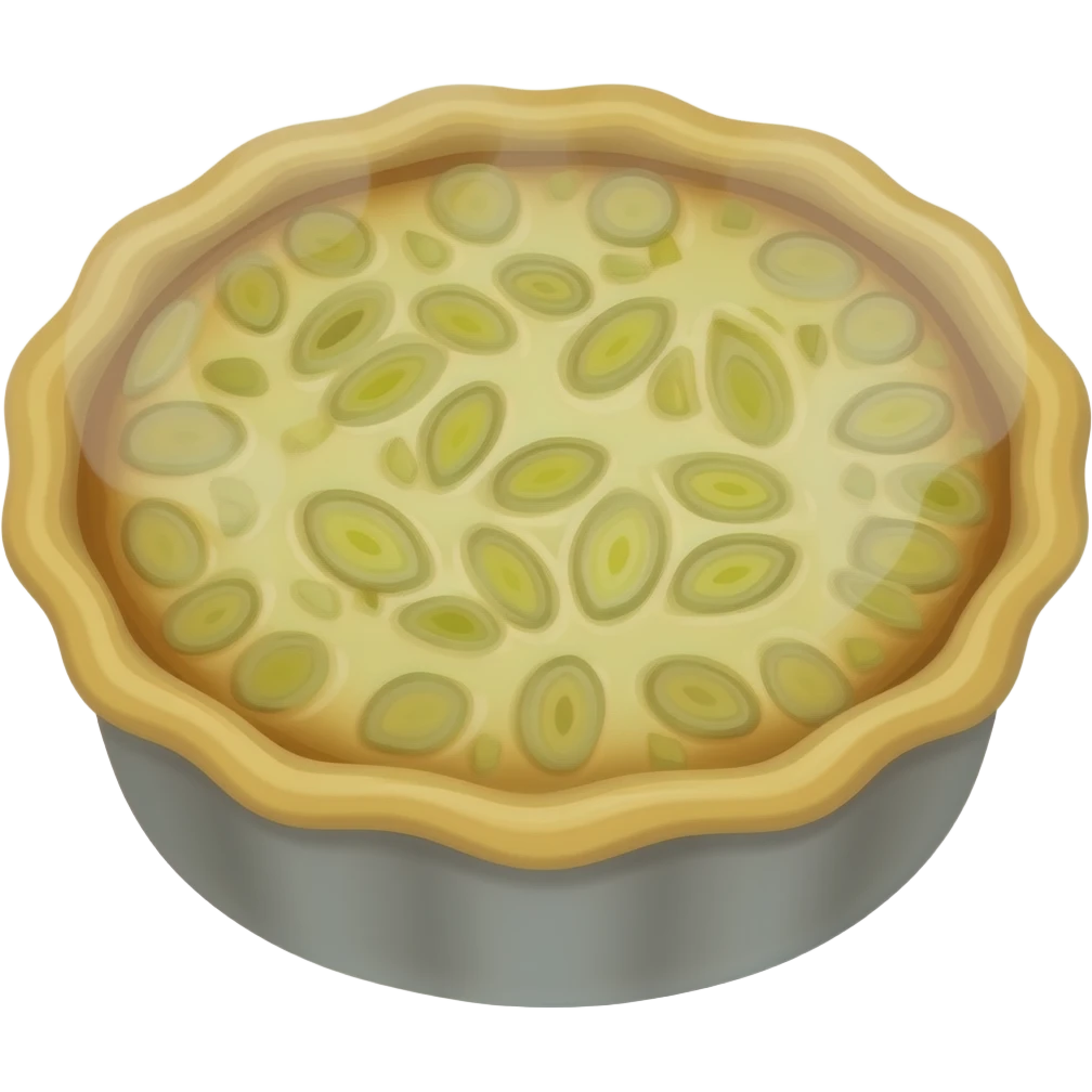 Leek pie emoji