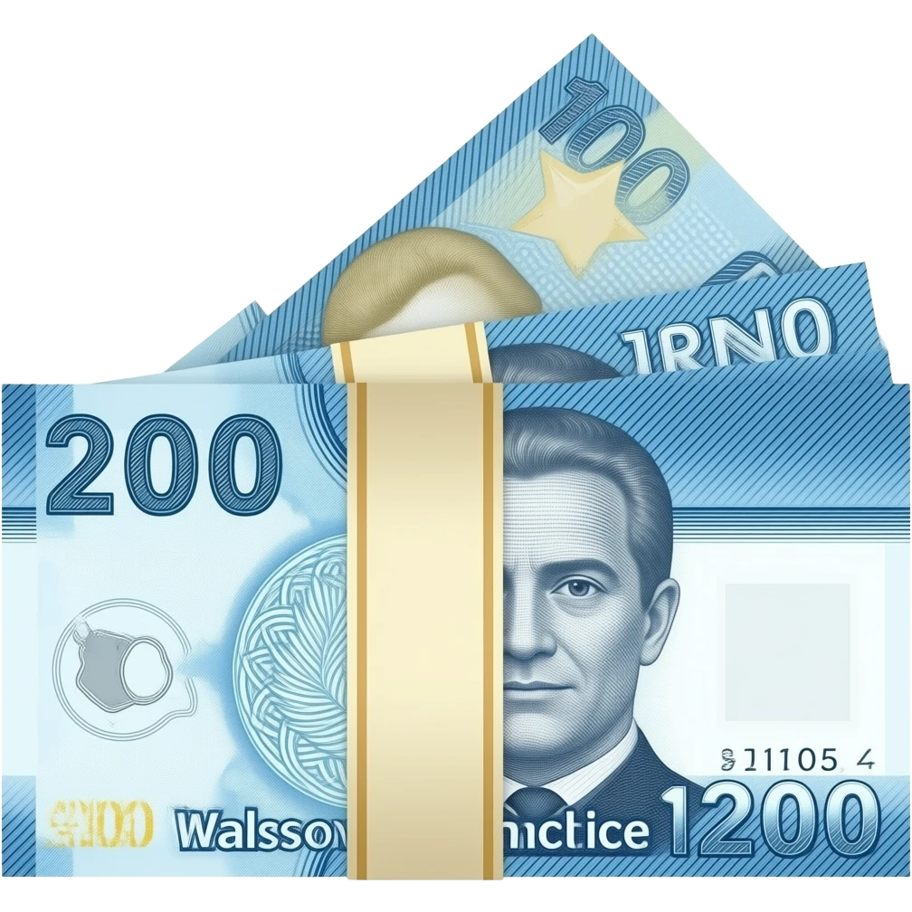DIEZ MIL PESOS CHILENOS emoji