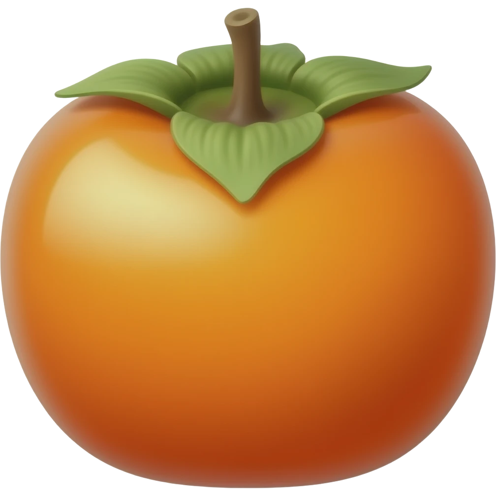 Persimmons emoji