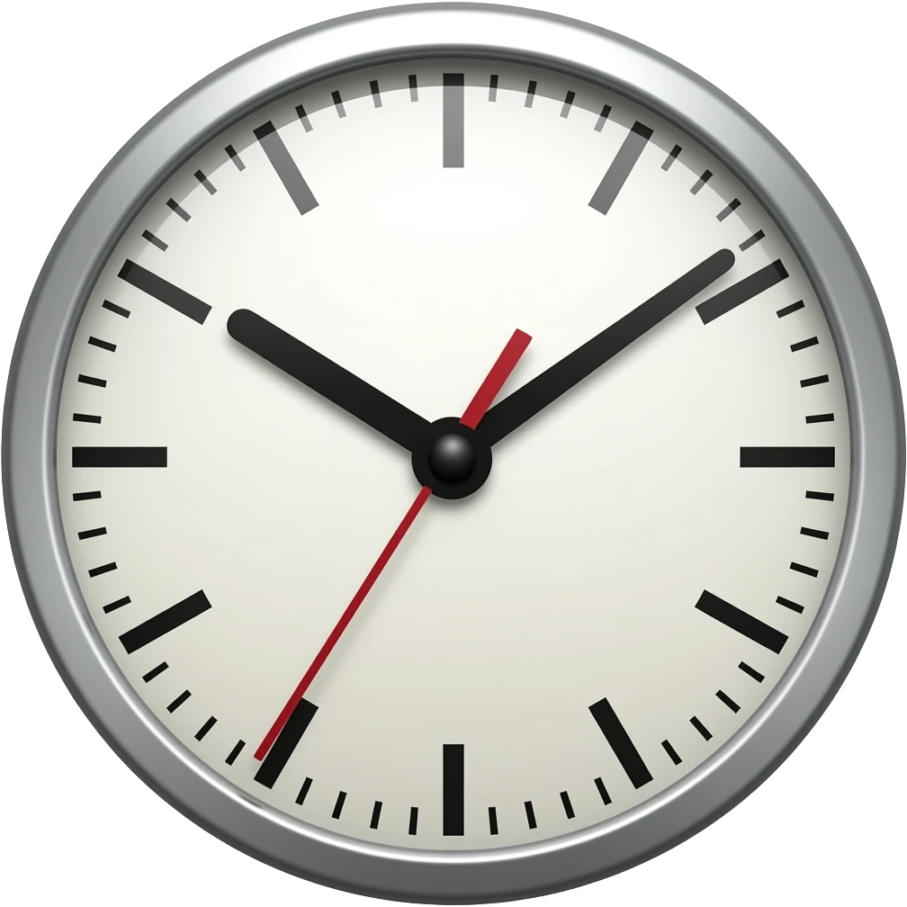 clock without hours emoji