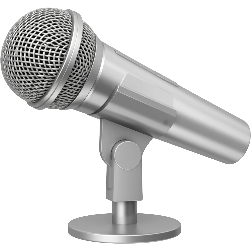 Mic emoji