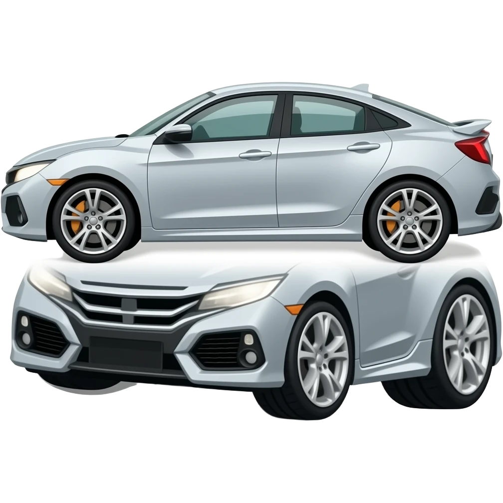 Left Coupe Car emoji