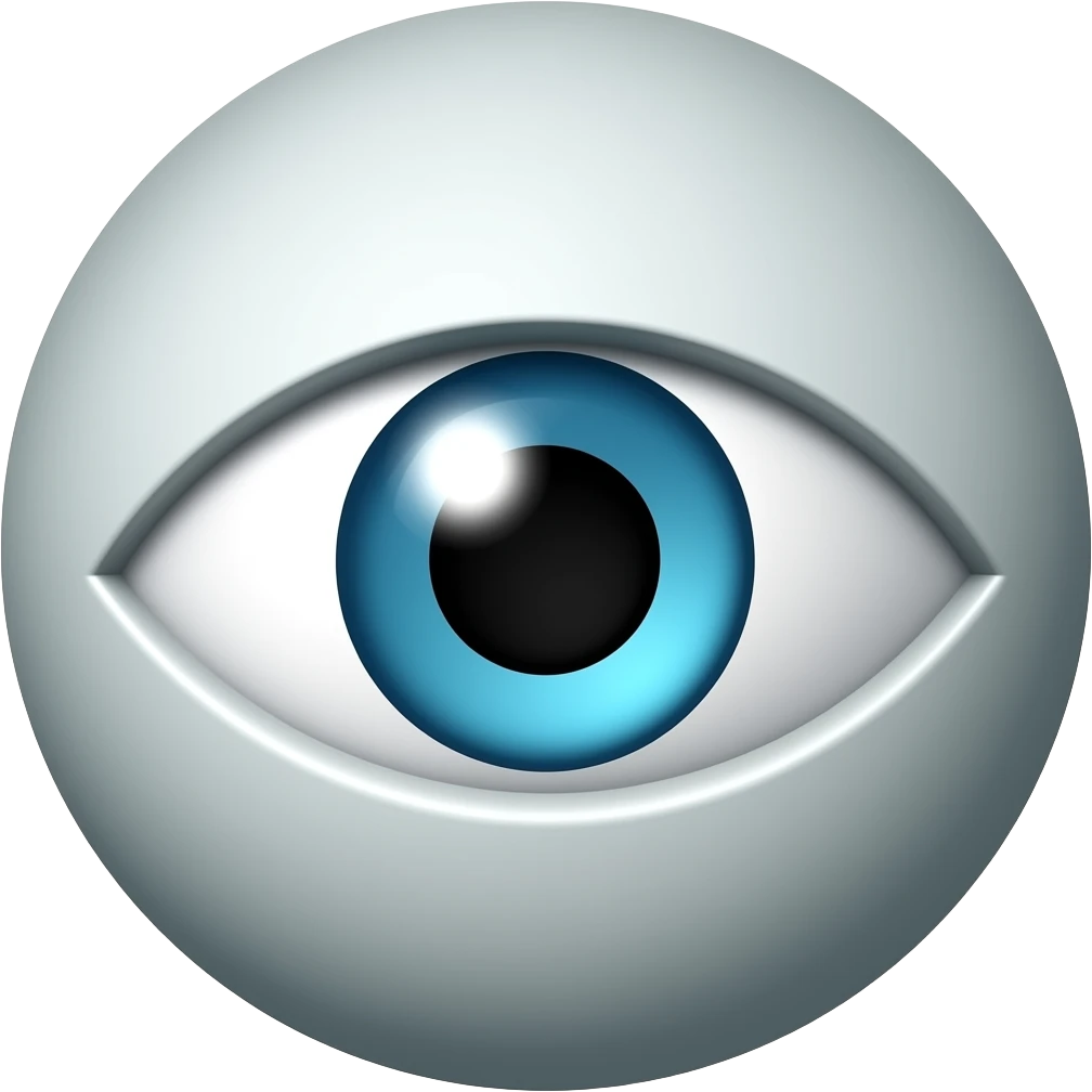All seeing eye emoji