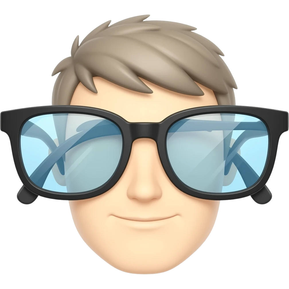 Glasses emoji