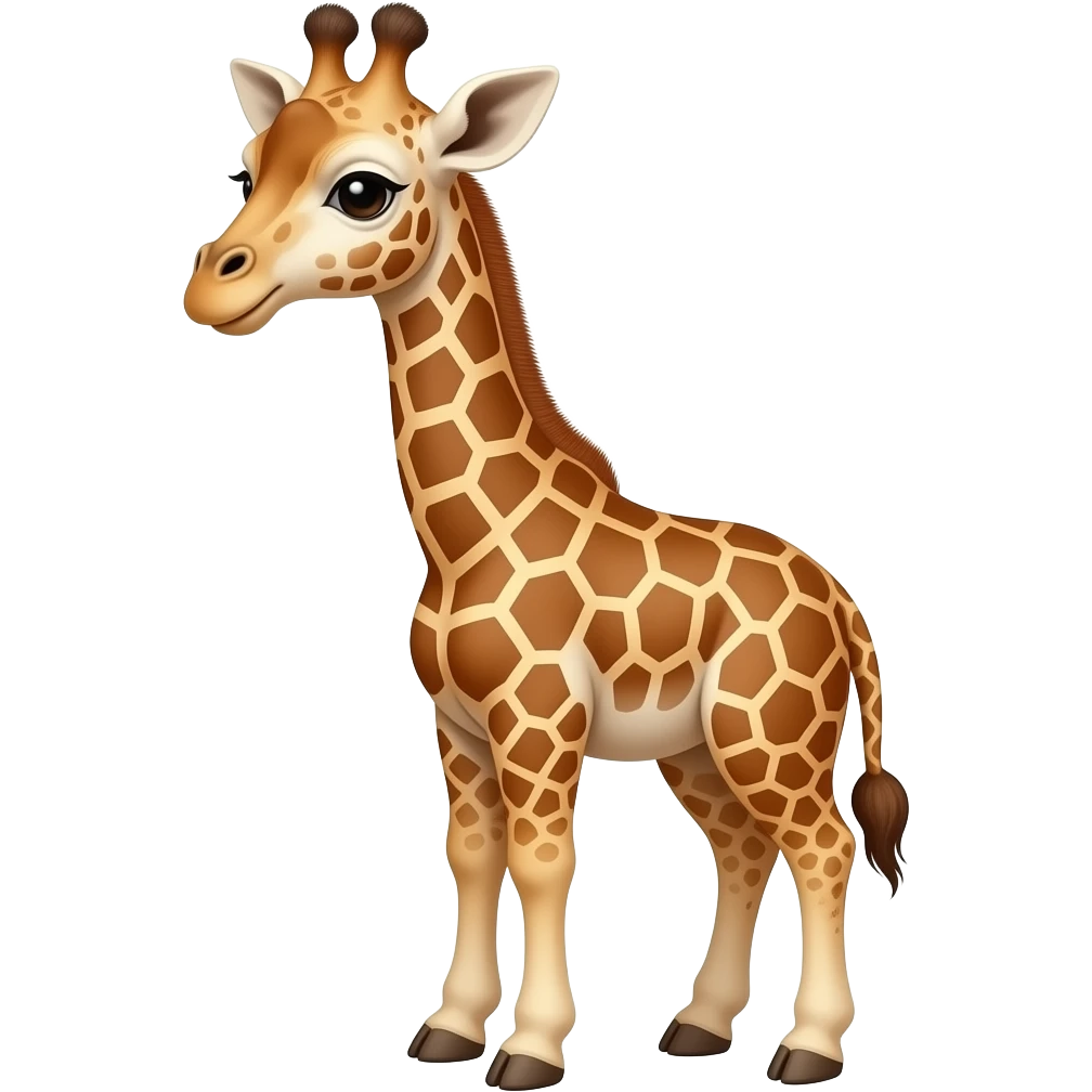 Giraffe baby emoji