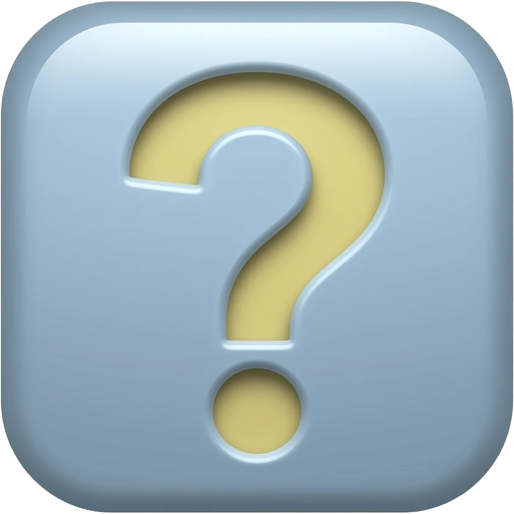 question emoji