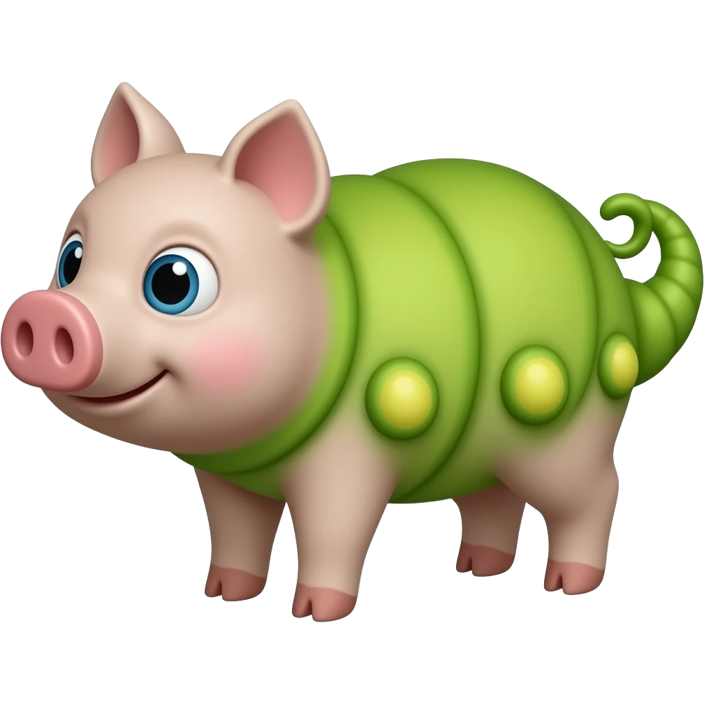Pso-świnio-creeper emoji