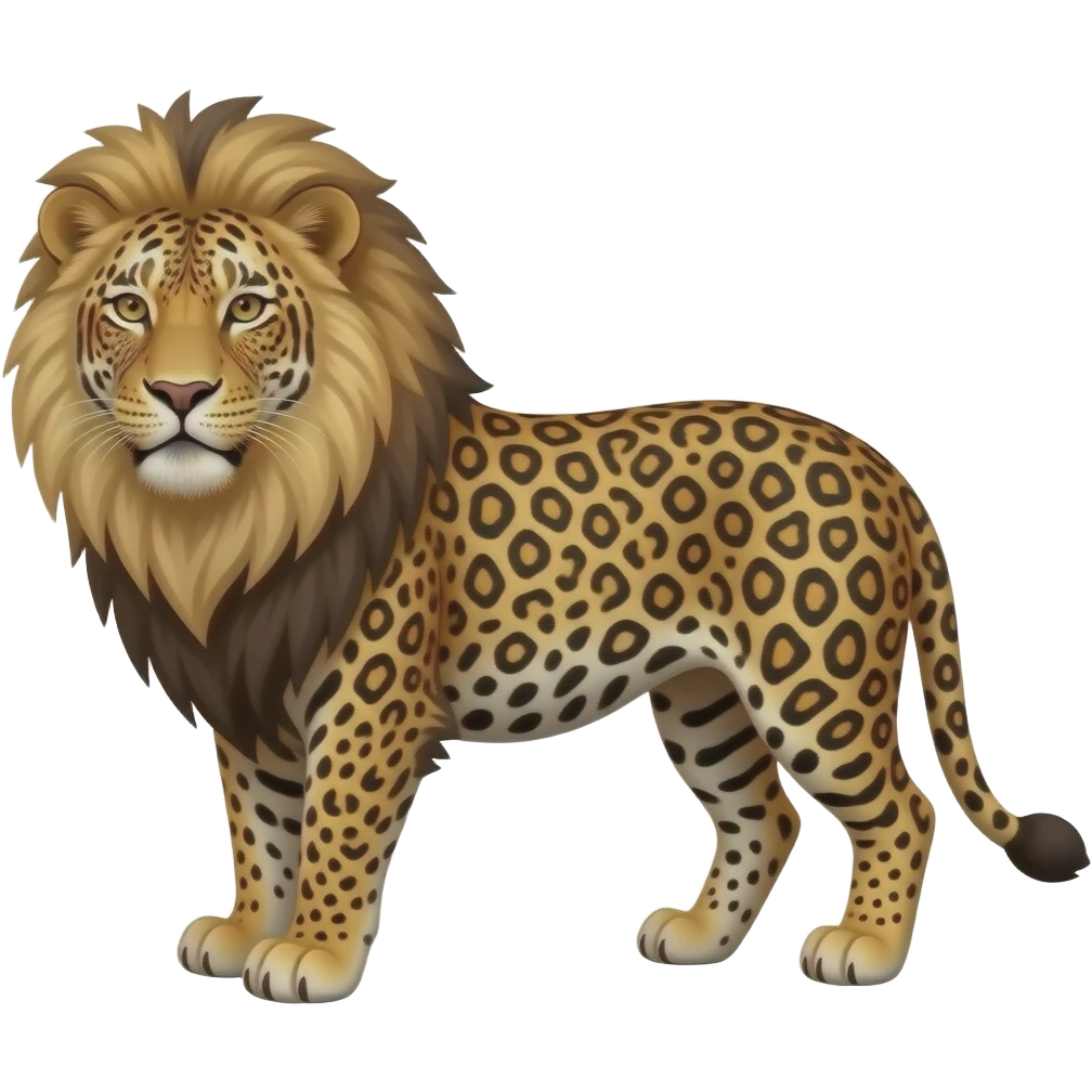 Liger animal emoji emoji