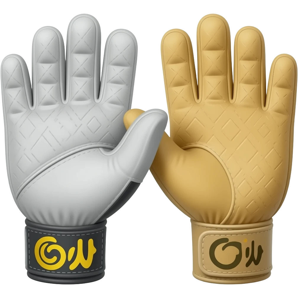 goalkeeper gloves emoji