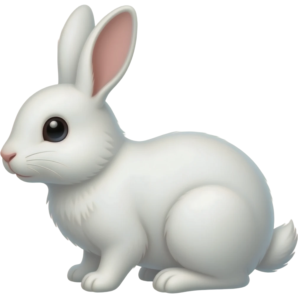 white rabbit emoji