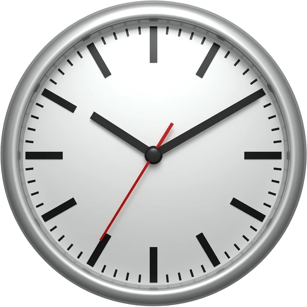 Clock it emoji