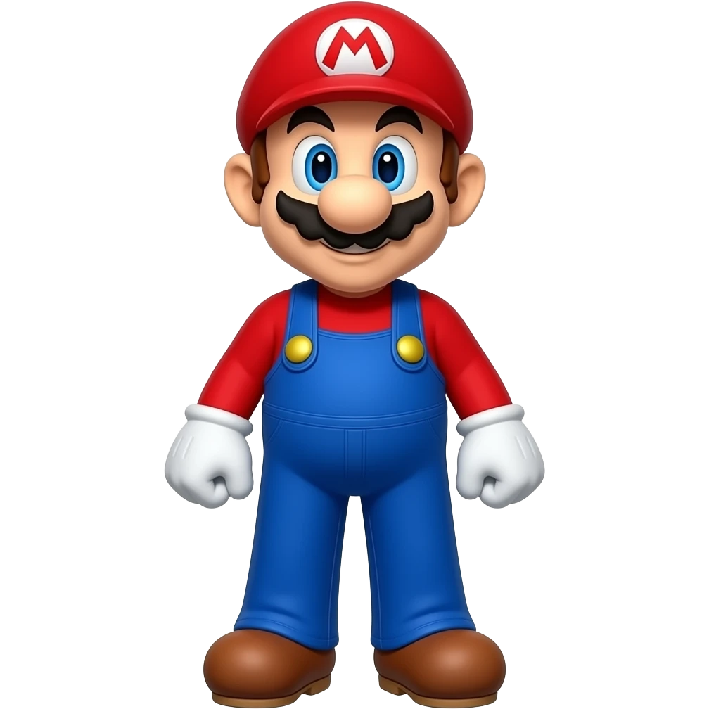 Mario, full body emoji