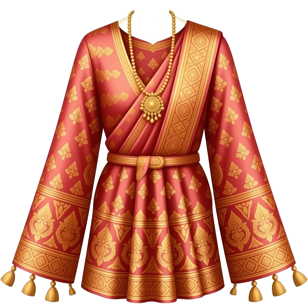 Kerala traditional clothes emoji