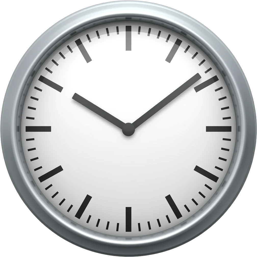reloj emoji