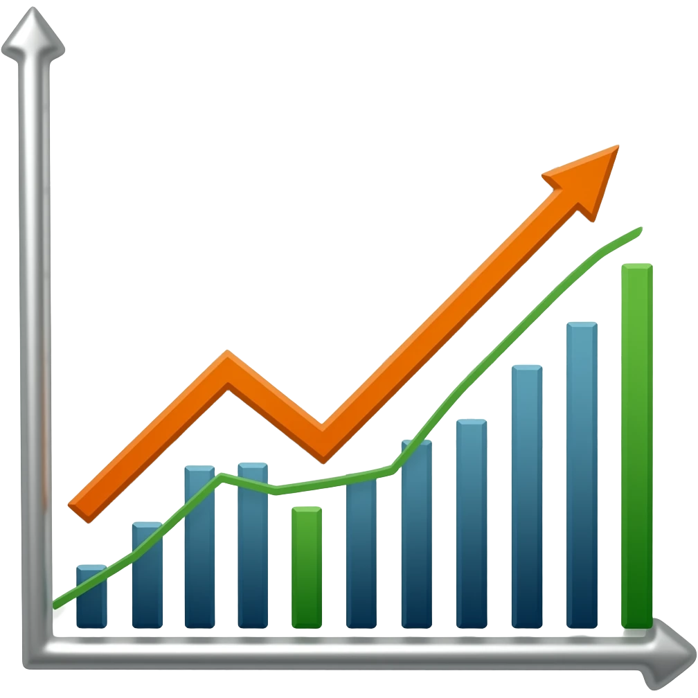 finance charts emoji