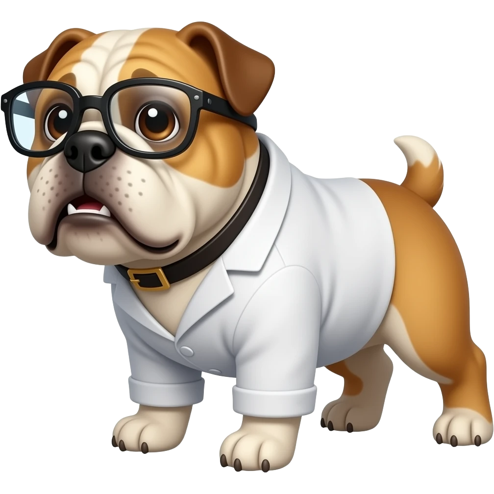 Uga bulldog chemist emoji