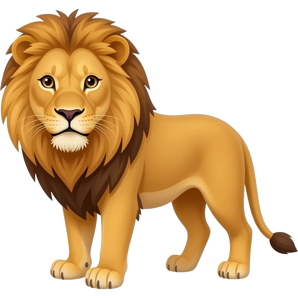 lioness and lion emoji