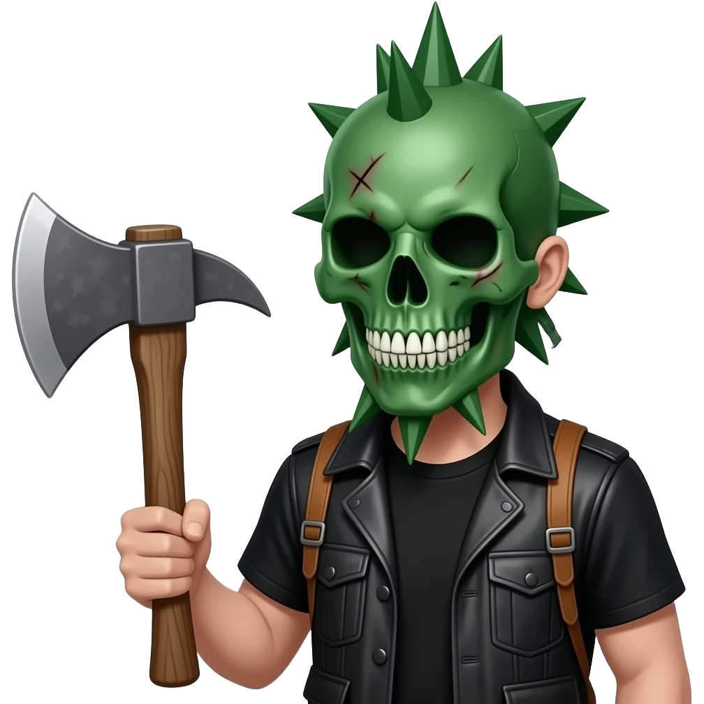Juggalo hatchet man emoji