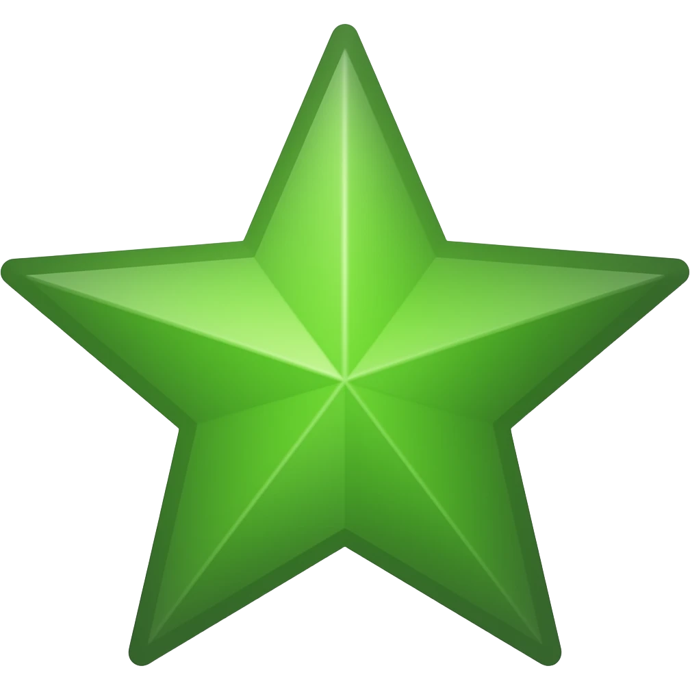 green star emoji