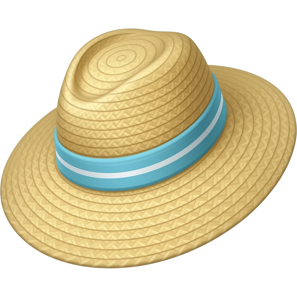 gorro de playa emoji