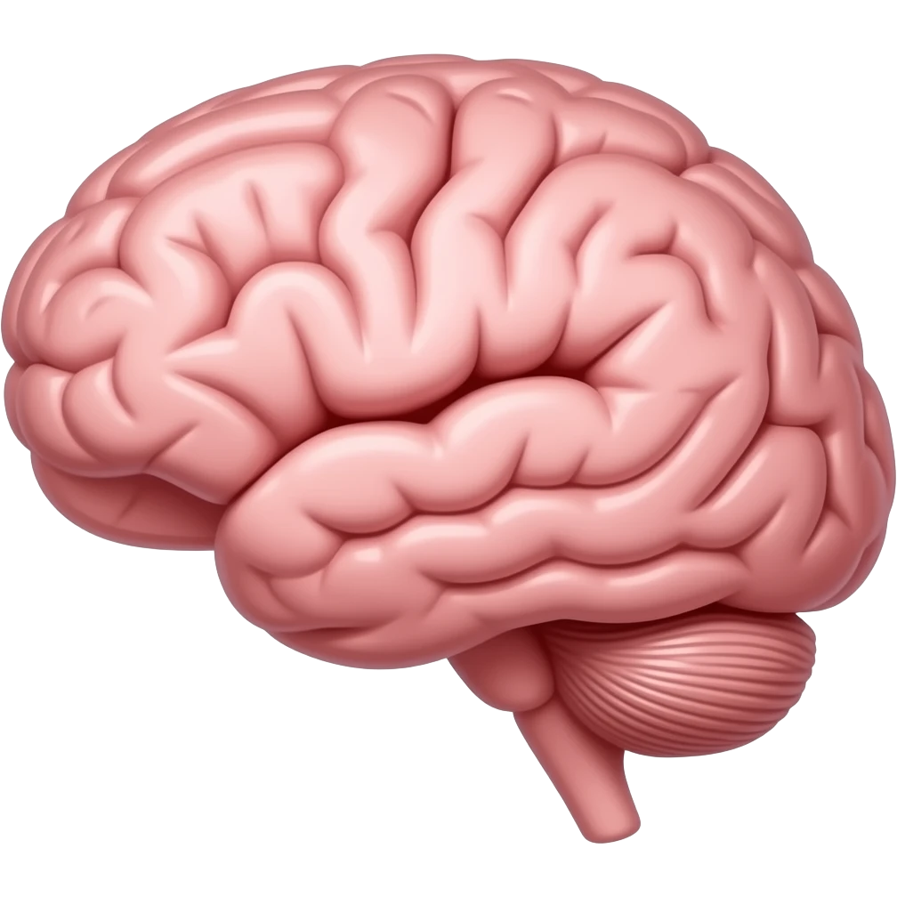 Brain (تفكير/إقناع) emoji