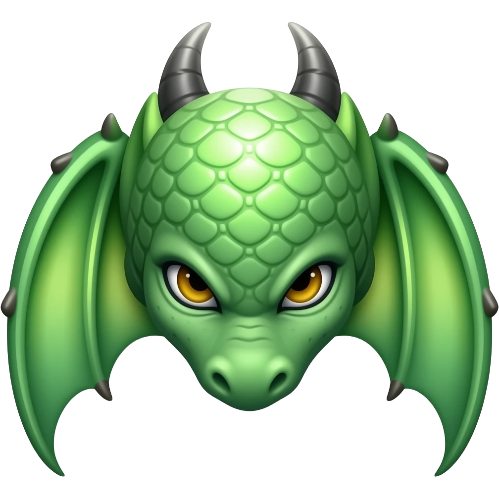 green dragon wings emoji