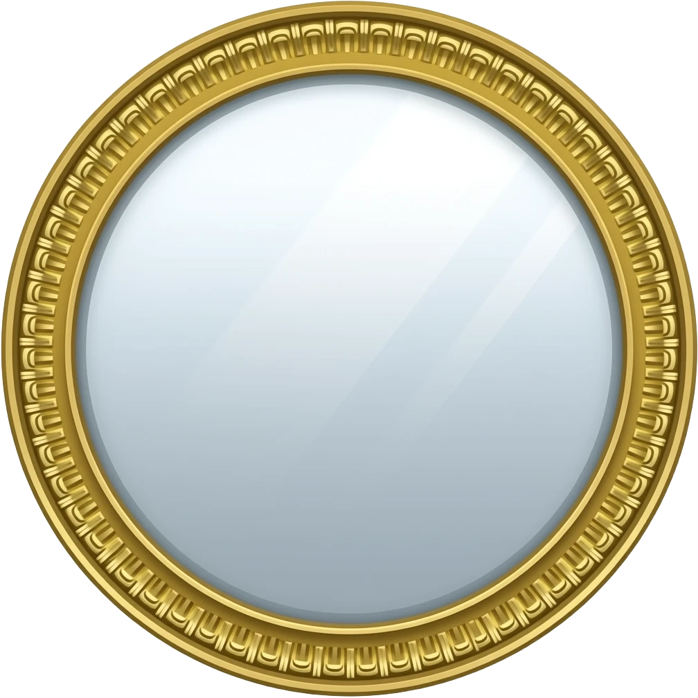 Mirror emoji