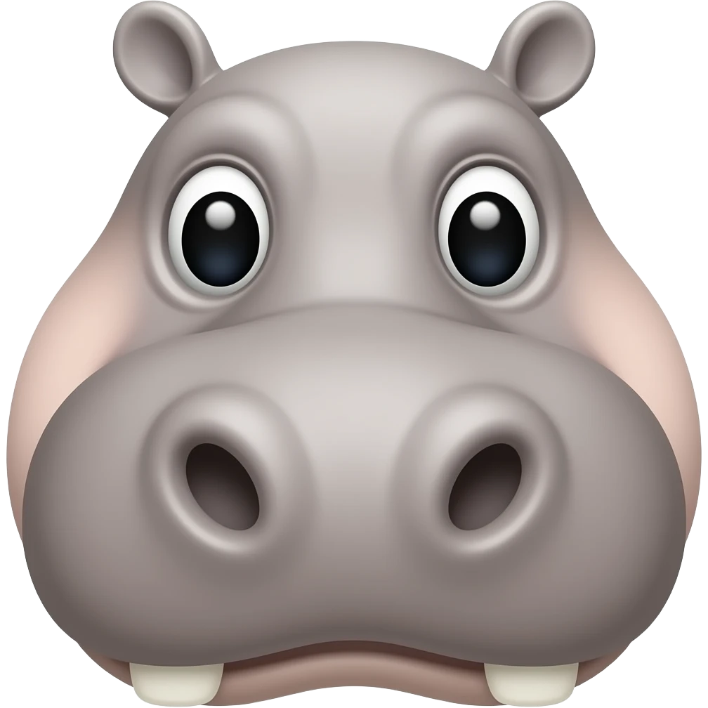Hippo clitourous emoji