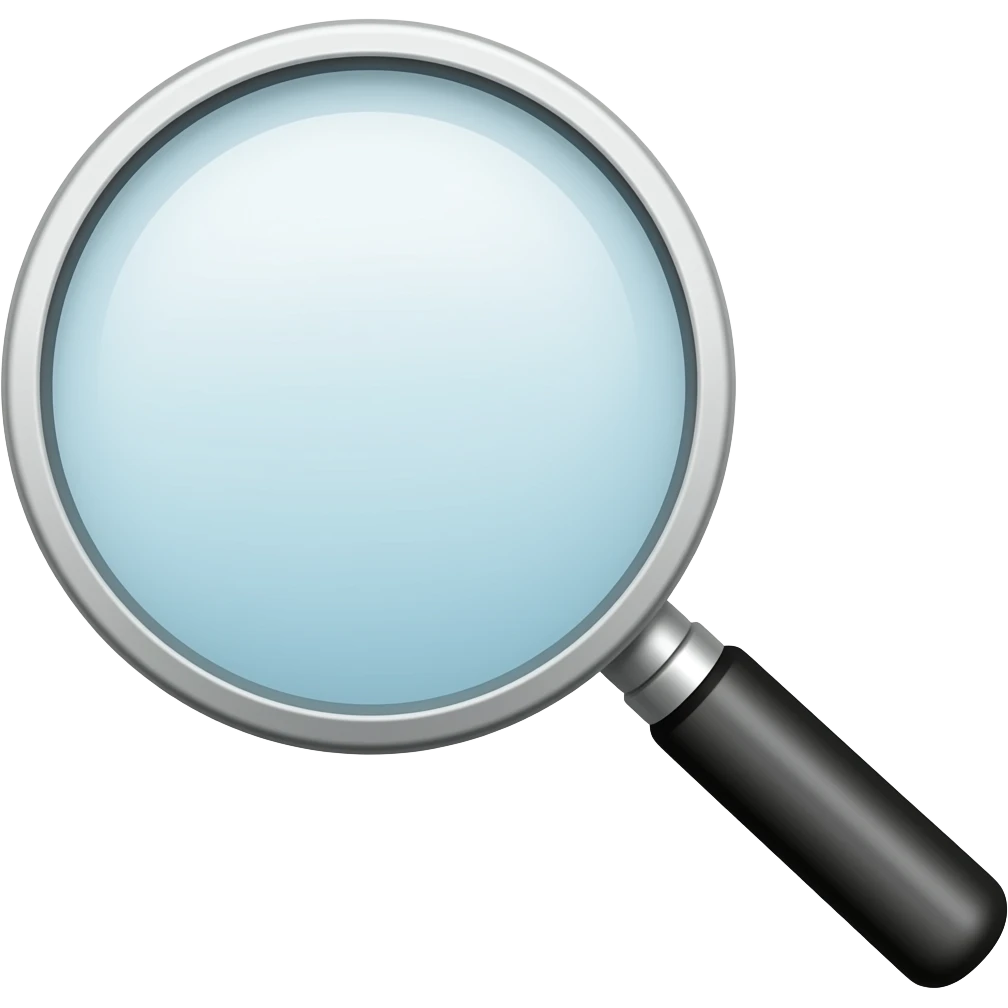 magnification emoji
