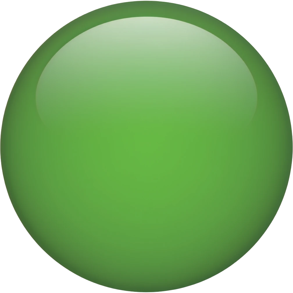 Make the circle green emoji