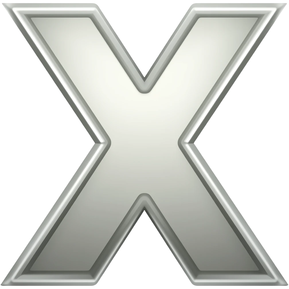 X emoji