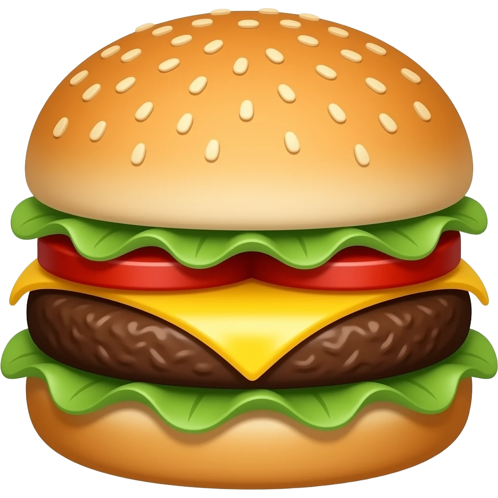 cheese burger emoji