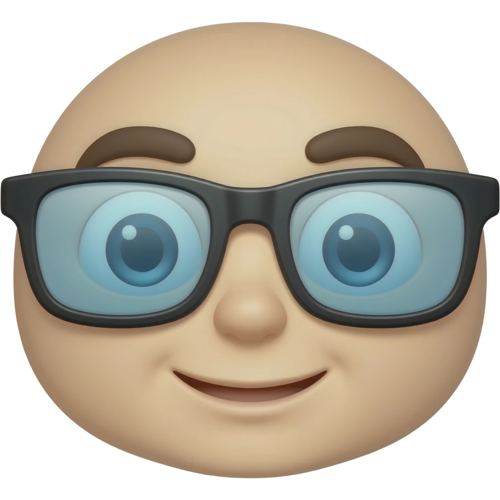 Glasses emoji